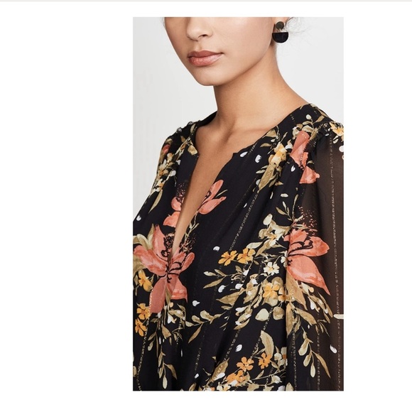 Joie Albany Floral Blouse. - Picture 6 of 10